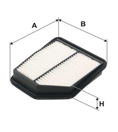 Suzuki filter - air - panel 238.5x216x53.5