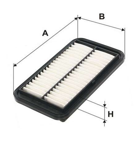 Suzuki filter - air - panel 244x145.5x38.5