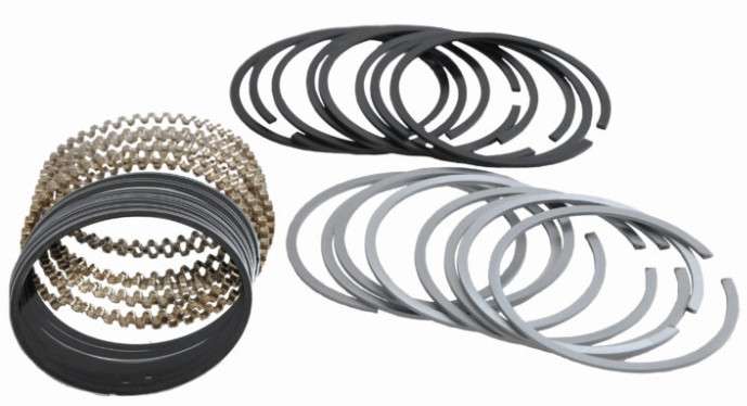 Daihatsu piston ring set 4 cyl 1.2x1.2x2.5 (Size: 000)