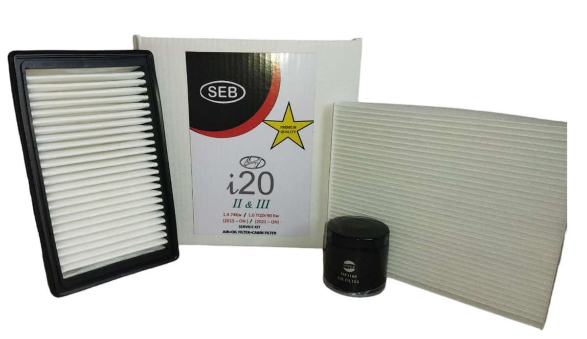 SEB Hyundai i20 II / III 1.4 & 1.0 TGDI Service Kit