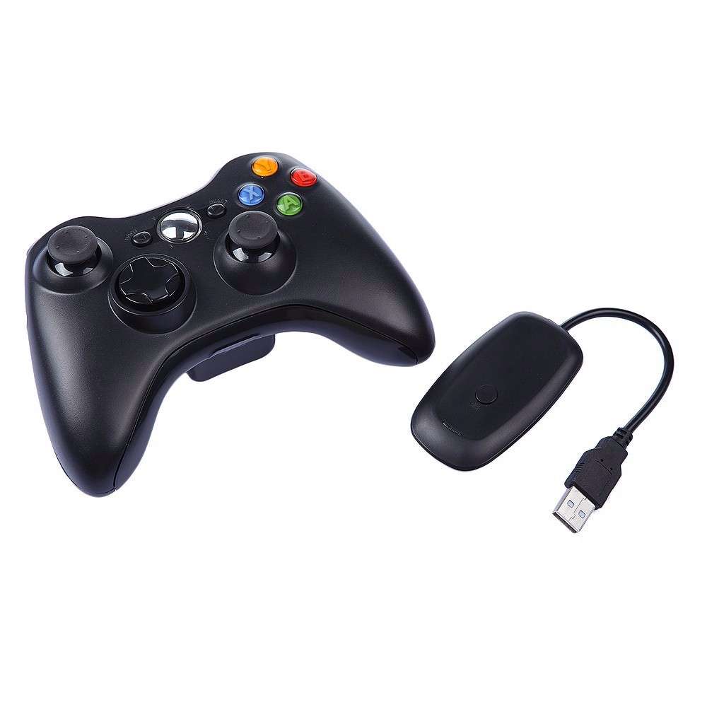 Wireless Game Controller With Wireless PC Receiver For Xbox 360