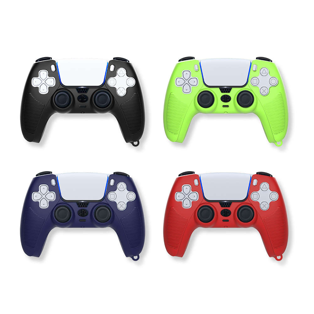 Anti-slip Silicone Cover Case for SONY Playstation 5 PS5 Controller Gamepad Joystick Case ? Blue