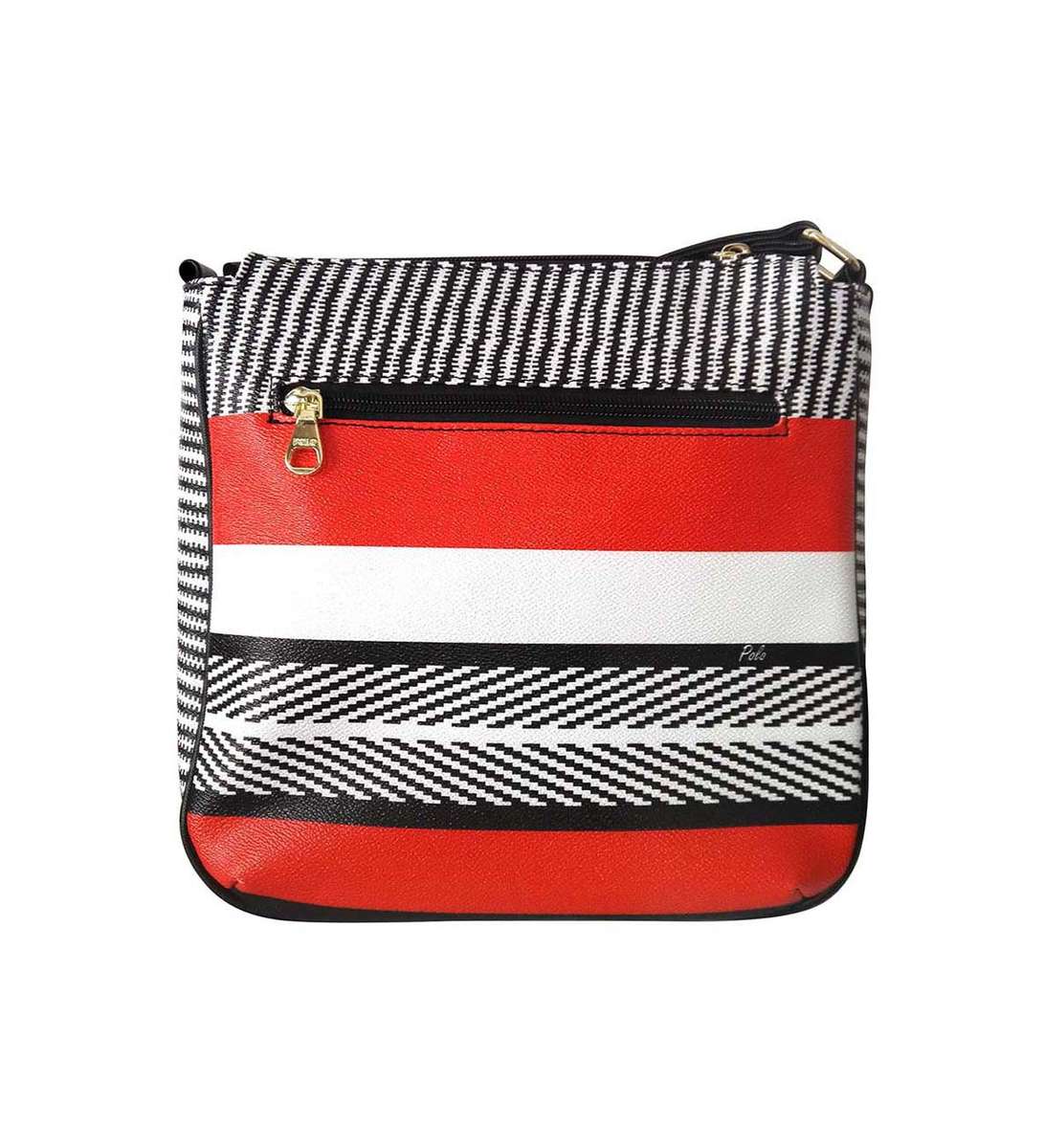 Polo Crossbody Basket Weave