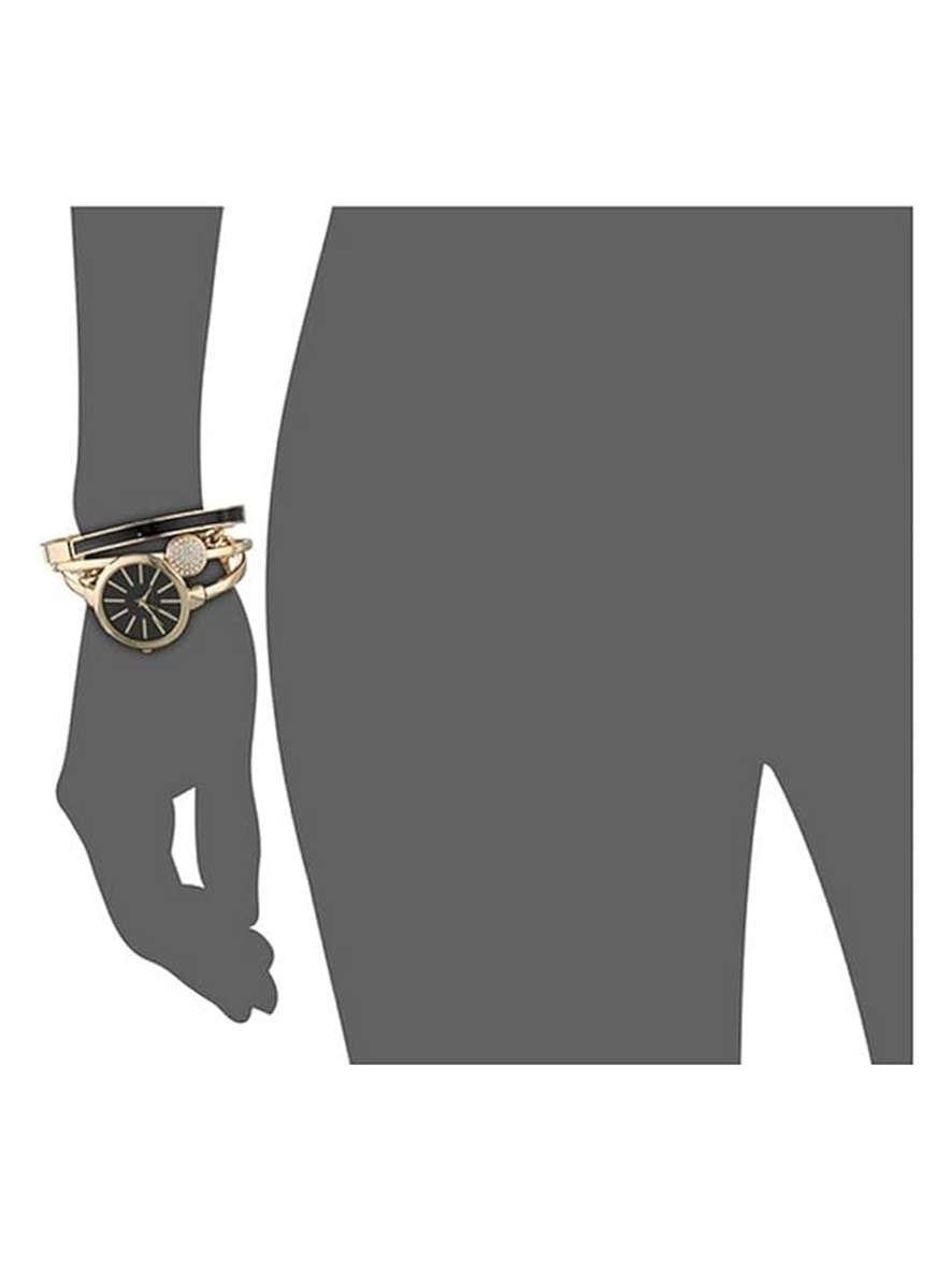 Anne Klein Watch Set BK Gold - Anne Klein