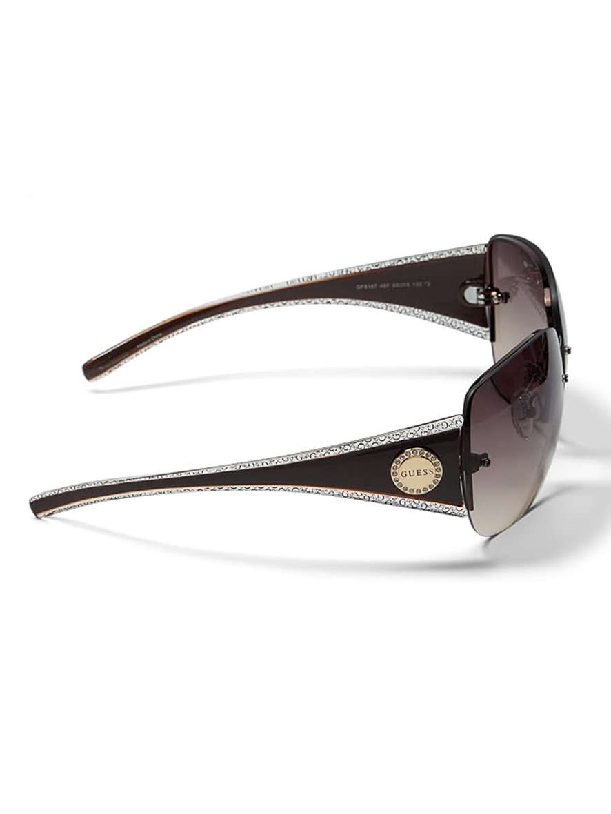 Guess Sunglasses Shiny BN