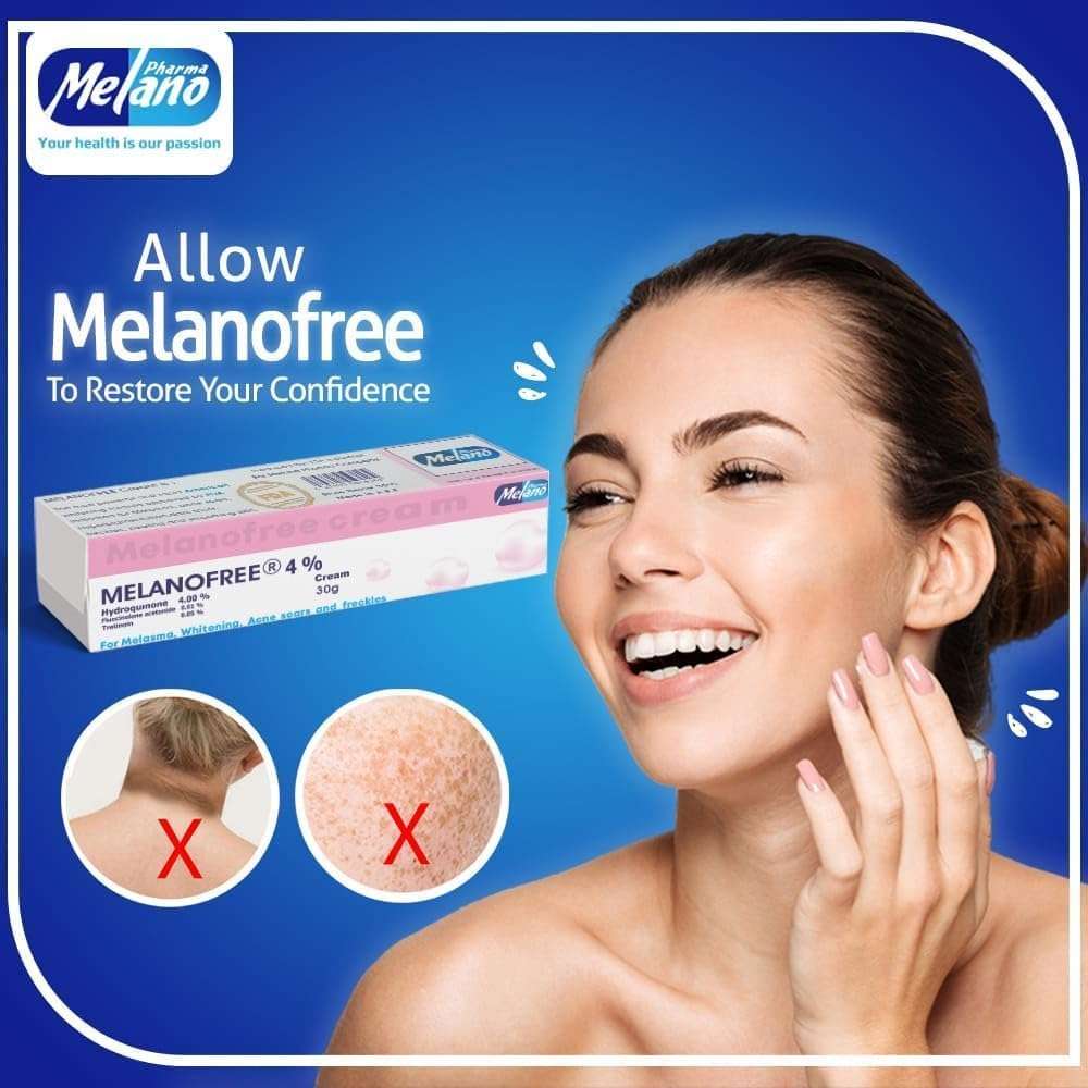 Melanofree 4% Cream 30g Remove, Pigmentation, Dark Spot and Scars