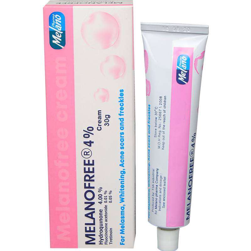 Melanofree 4% Cream 30g Remove, Pigmentation, Dark Spot and Scars