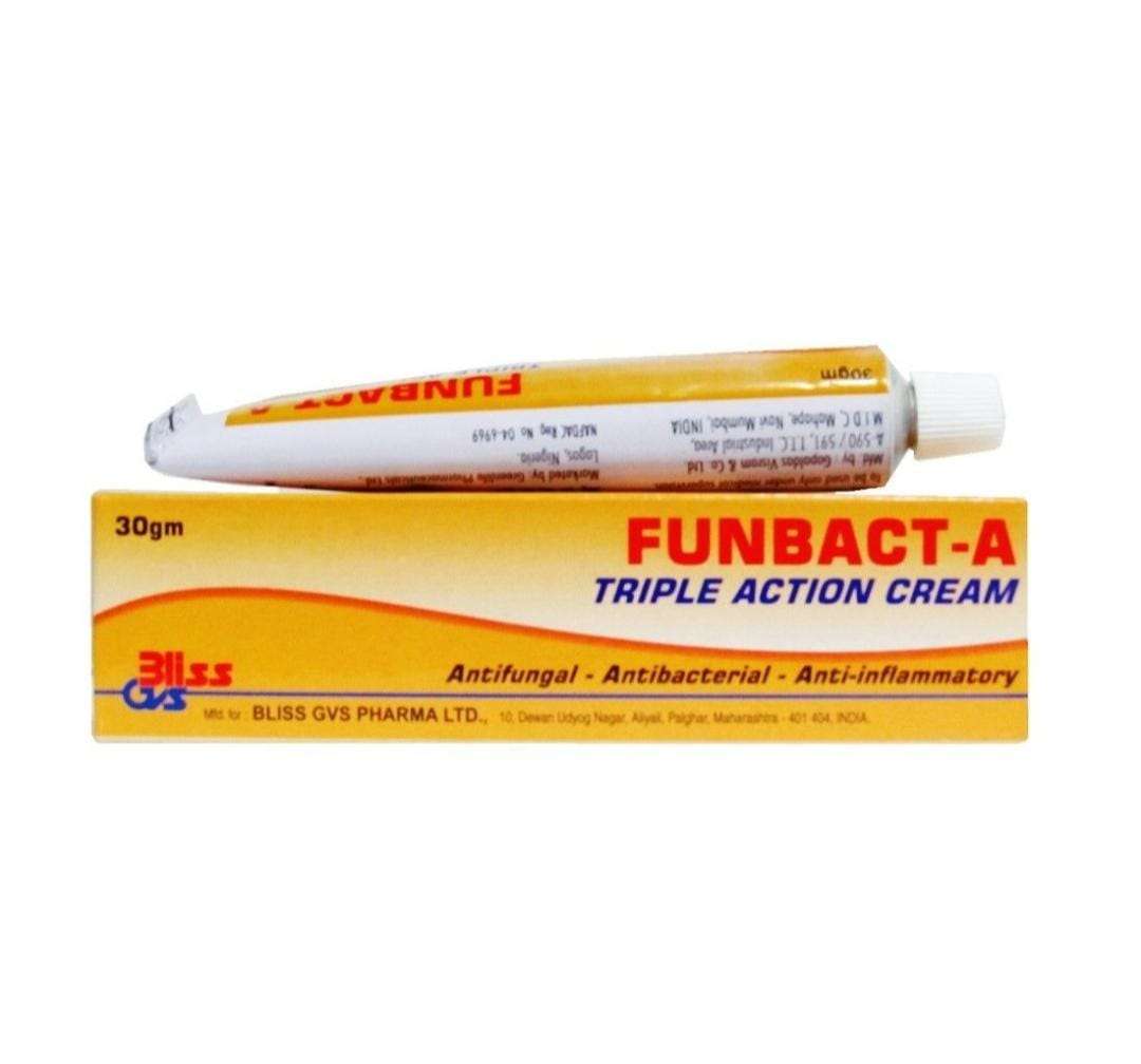 Funbact-A Triple Action Skin Cream  Soothing & Clarifying