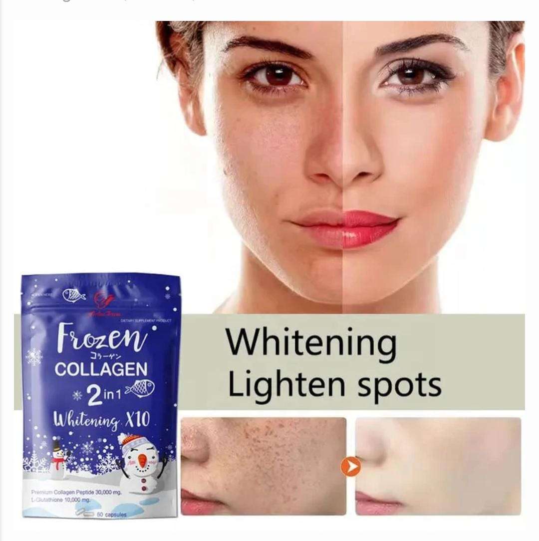 Frozen Collagen Capsules  Antioxidant & Wellness Supplement