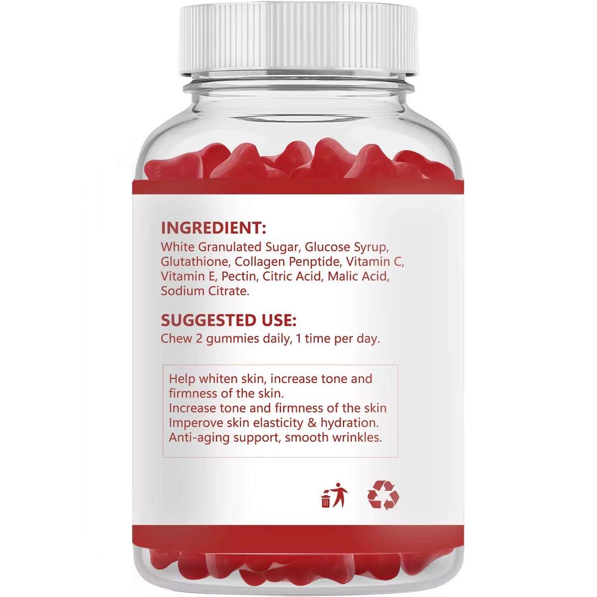 Glutathione Collagen Gummies Glow