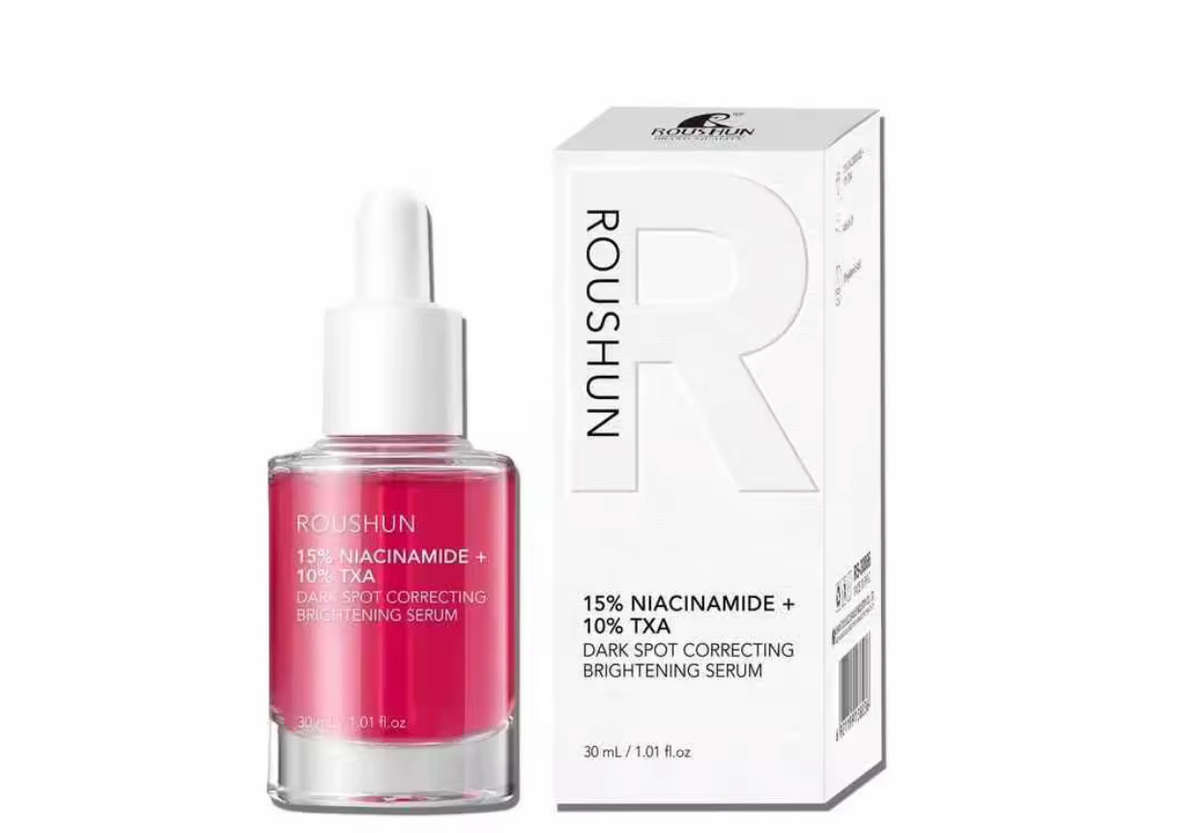 Roushun 15% Niacinamide + 10% TXA Serum  Dark Spot Correcting &amp; Brightening Formula (30ml)