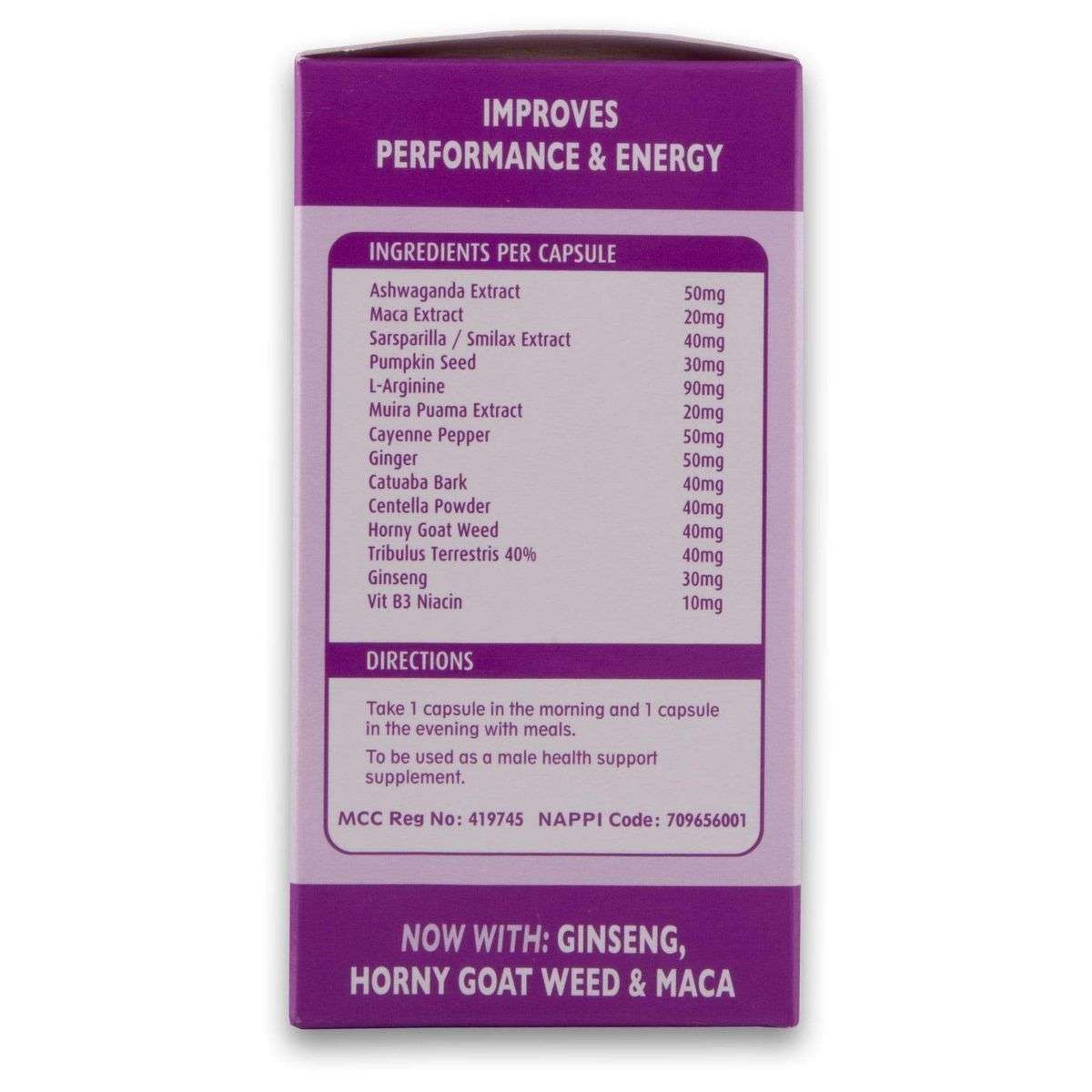 Mens Wellness Support Supplement
