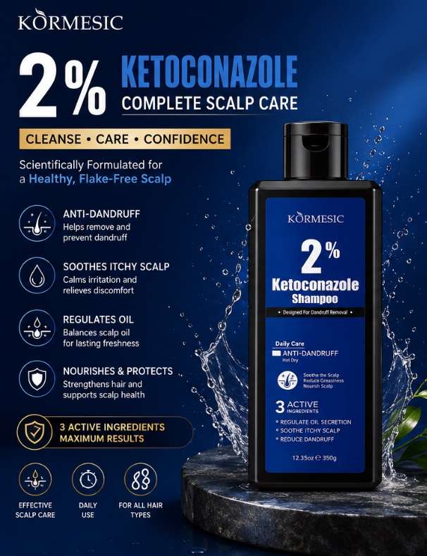 Kormesic 2% Ketoconazole Shampoo