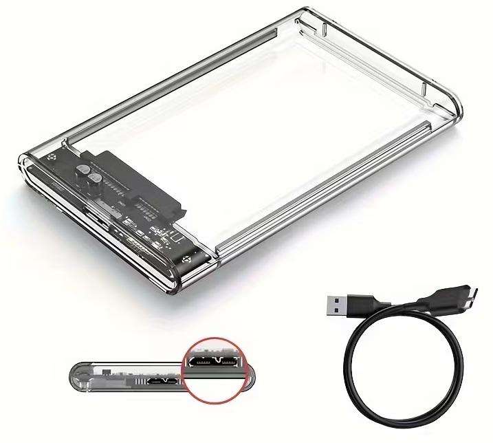 EXT TRANSPARENT 2.5" SATA USB3.0