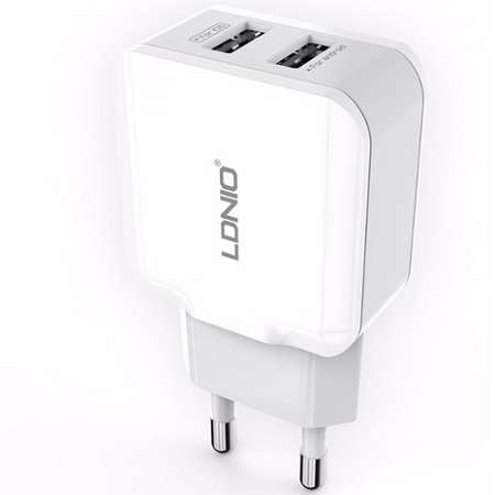 LDINO 5V/2.4A DUAL PORT AC CHARGER