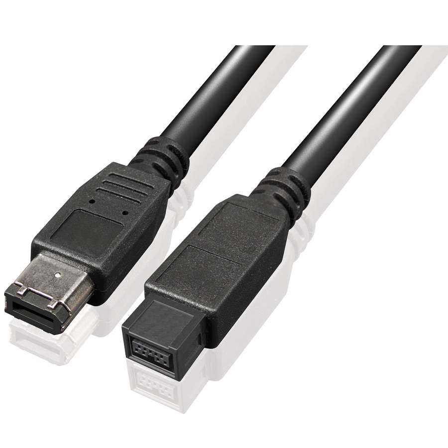 FIREWIRE 9 PIN TO 6 PIN CABLE 1.8M