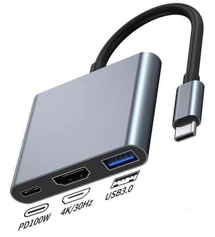 USB-C TO HDMI 4K + PD 100W HUB