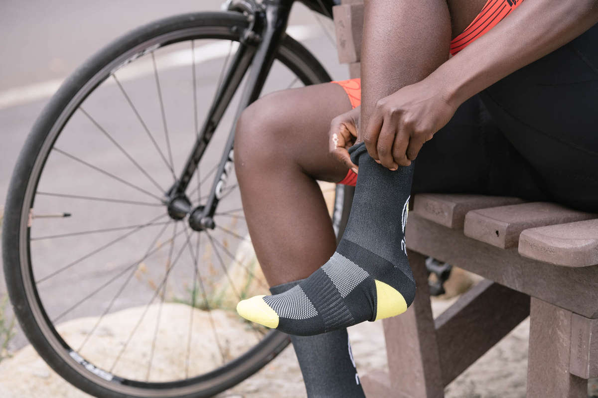 Basic Black Cycling Socks