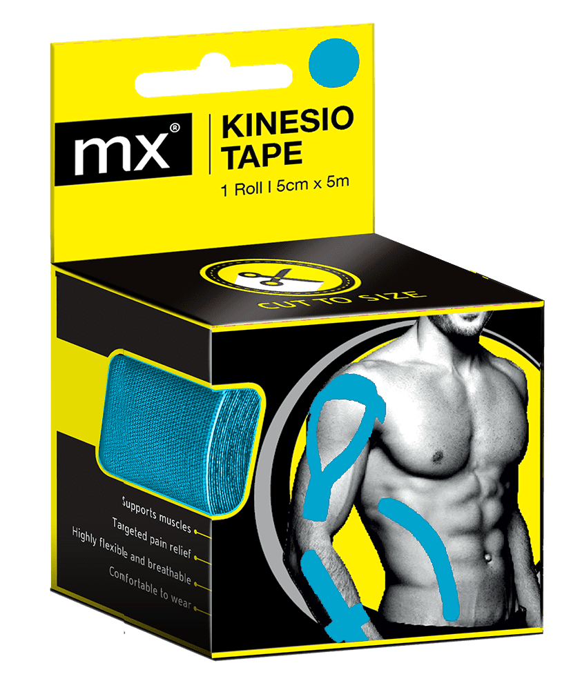 MX Kinesio Tape - 5cmx5m - Single Box