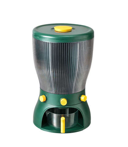 Transparent Insect Proof Rotating Rice and Cereal Dispenser