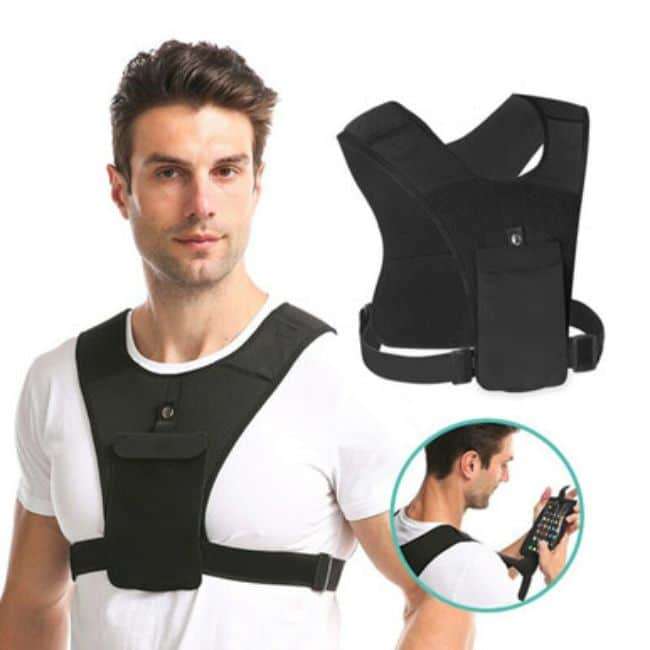 Lightweight Running Vest With Phone Holder