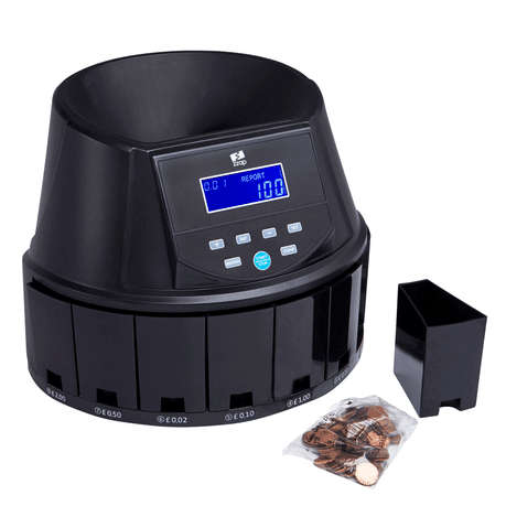 Automatic Coin Counter Sorter and Batch Counting