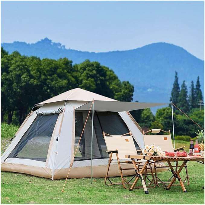 210x210cm Family Outdoor Camping Dome Tent