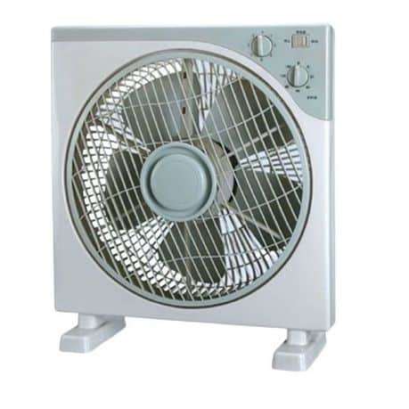 Condere 12'' Box Fan (3 Speed and Timer and Oscillating)
