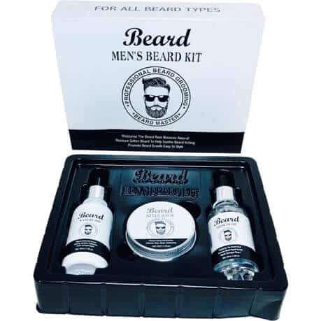 Set of 3 Men's Beard Master Grooming Kit