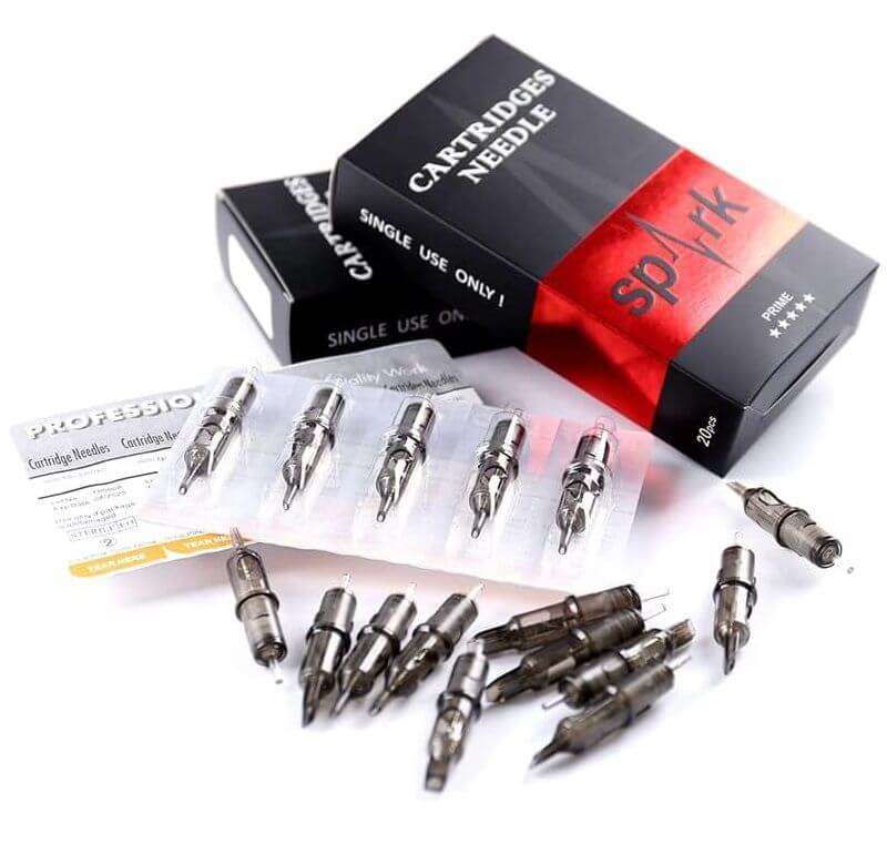 Spark Professional Tattoo Cartridge Needles Disposable 20 Pieces CM