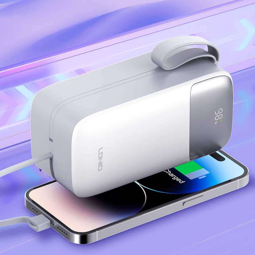 50000mAh Built-in Cable PD 20W Power Bank