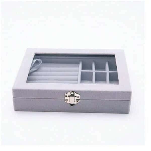 Multiple Compartments Jewelry Storage Box