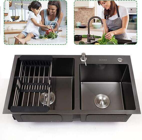 Double Bowl Stainless Steel Kitchen Sink