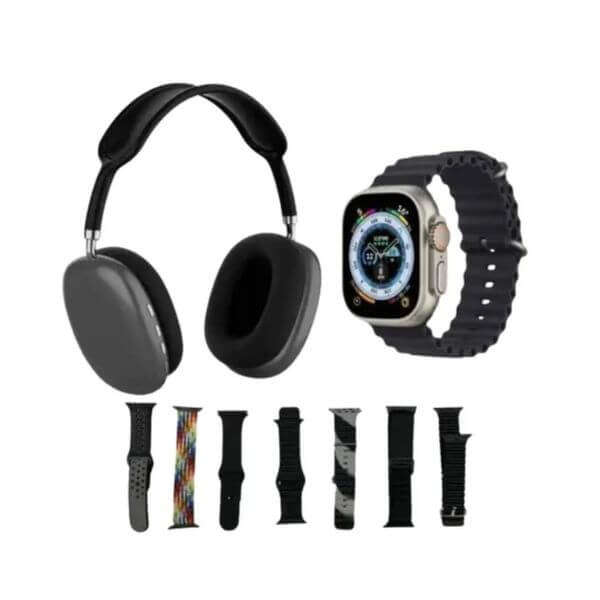 Smartwatch Set with Headphones