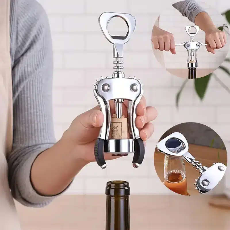 Wine Cork Screw Bottle Opener