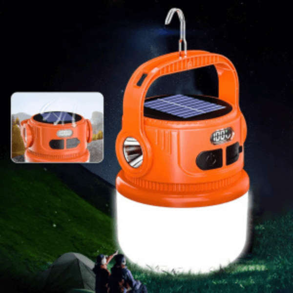 Portable LED Outdoor Solar Charging Emergency Lamp
