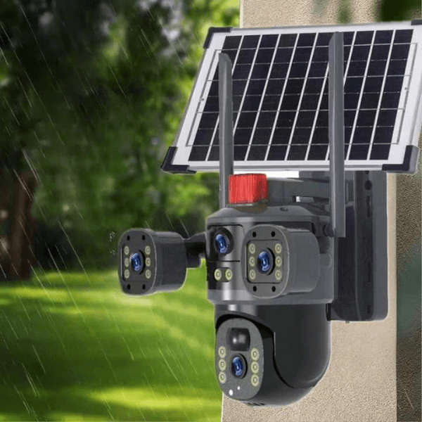 4K WiFi 12MP Outdoor Solar CCTV Camera