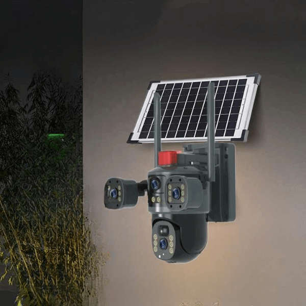 4K WiFi 12MP Outdoor Solar CCTV Camera