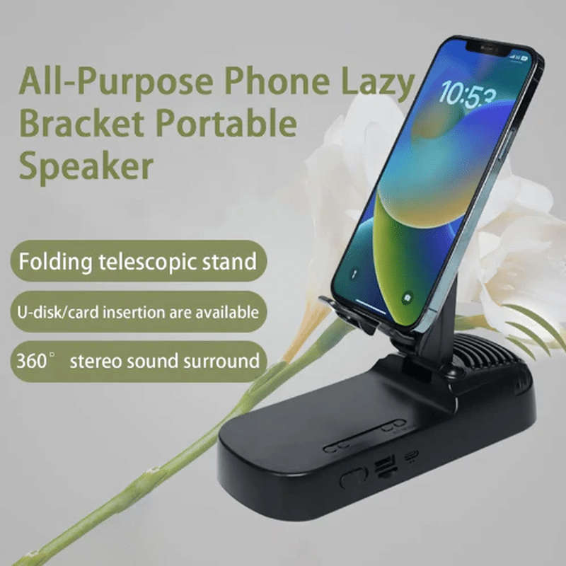 Bluetooth Phone Stand & Speaker