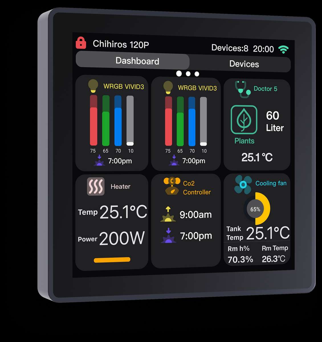 Chihiros WiFi Hub Pro  Smart Aquarium Control Centre