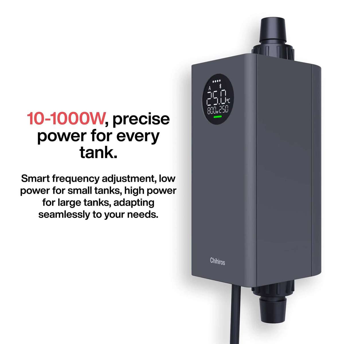 Chihiros Heater Pro EU Version 101000W  Inline Aquarium Heater (16/22mm)