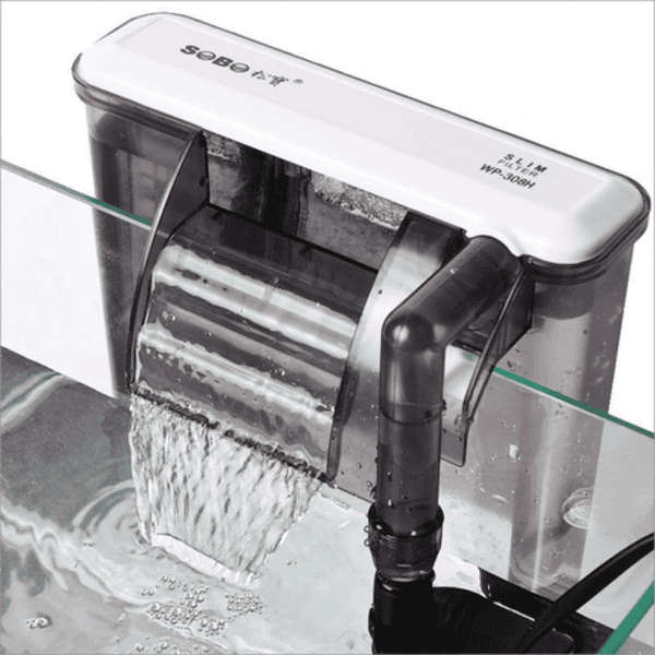 SOBO Slim Hanging Aquarium Filter 6W 600L/H
