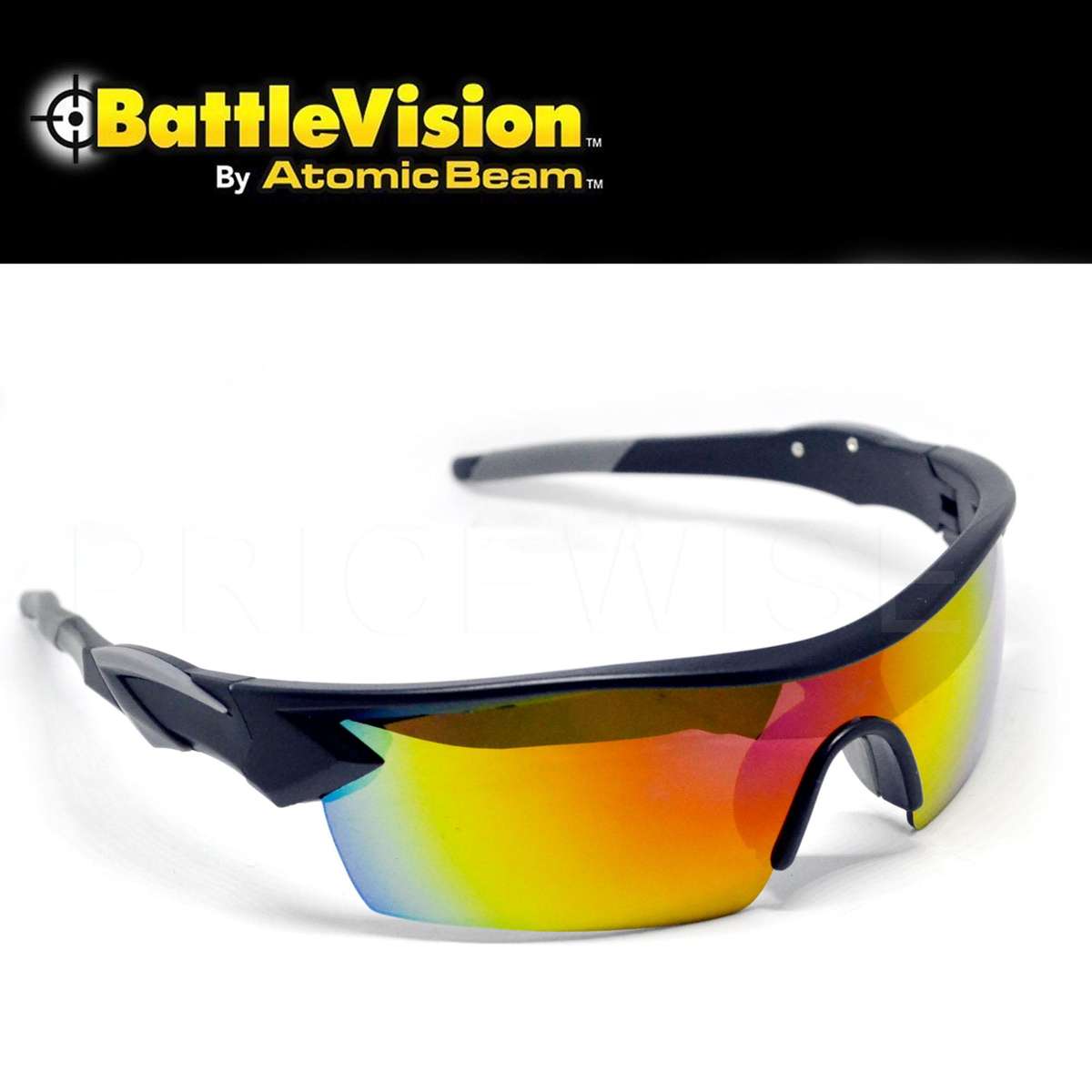 Battle Vision HD Polarized Sunglasses by Atomic Beam, UV Block Sunglasses Protect Eyes