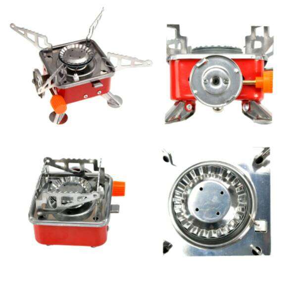 Camping Use Gas-Powered Portable Card Type Stove