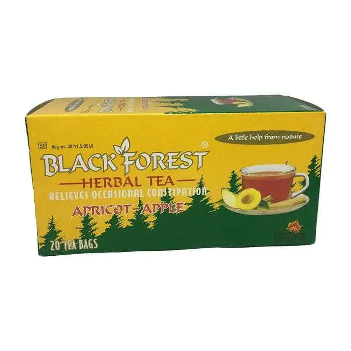 BLACK FOREST TEABAG 20 APRICOT