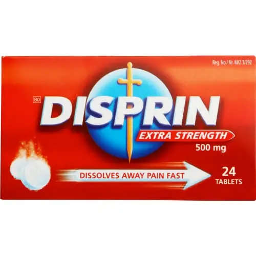DISPRIN EXTRA TABS 24