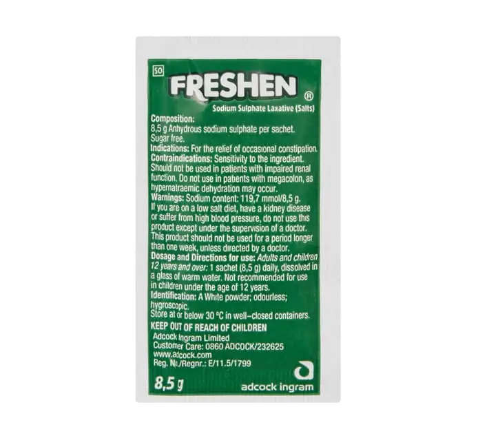 FRESHEN SALTS SACHETS EACH 8.5G