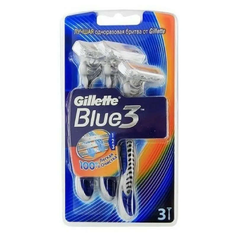 GILLETTE BLDS BLUE 3 3
