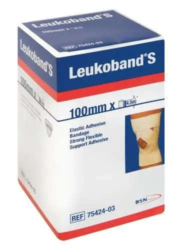 LEUKOBAND S ELAST ADH 100MM 4.5M