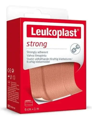 LEUKOPLAST STRONG 1X6CM TAN